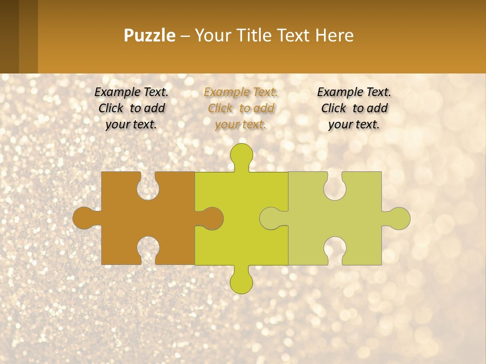 Golden Sand PowerPoint Template