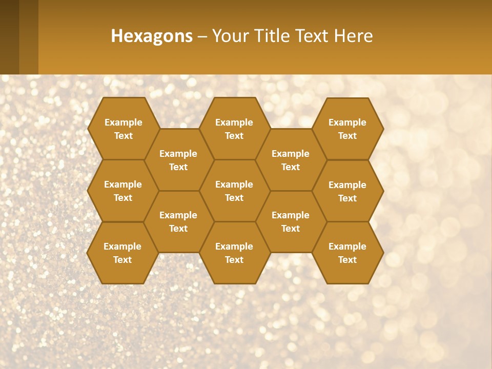 Golden Sand PowerPoint Template