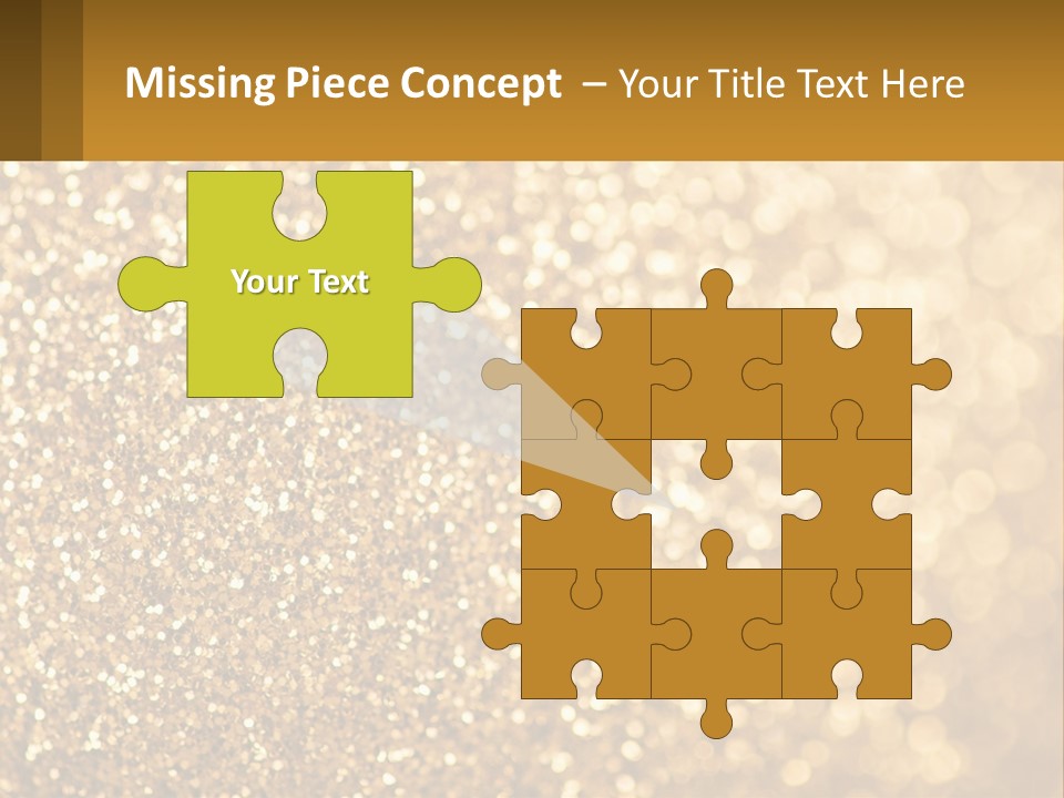 Golden Sand PowerPoint Template