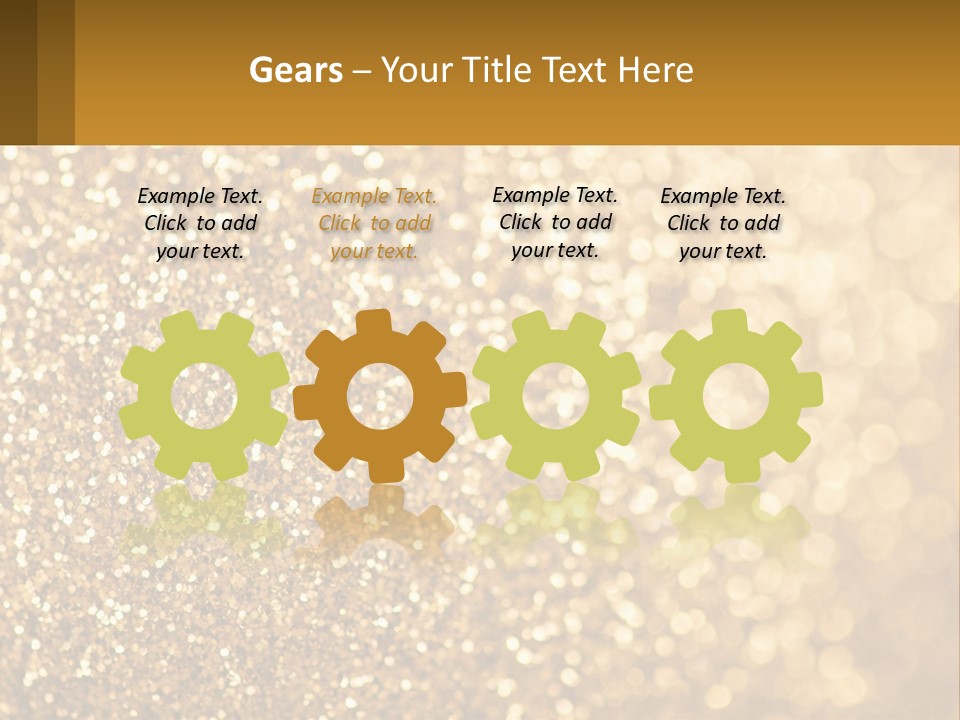 Golden Sand PowerPoint Template