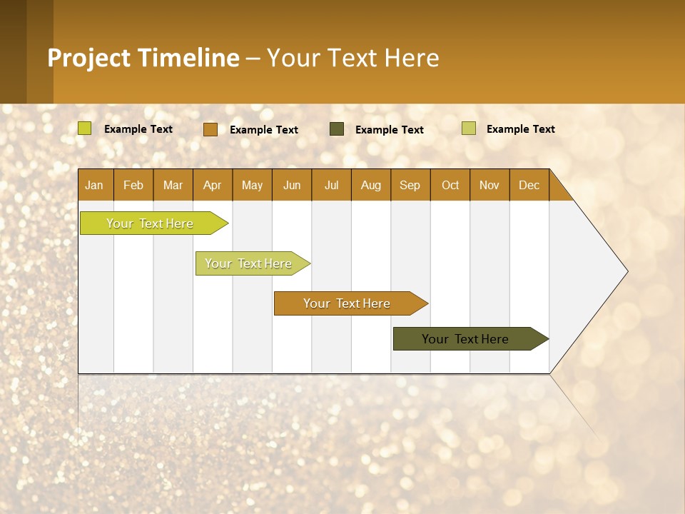 Golden Sand PowerPoint Template