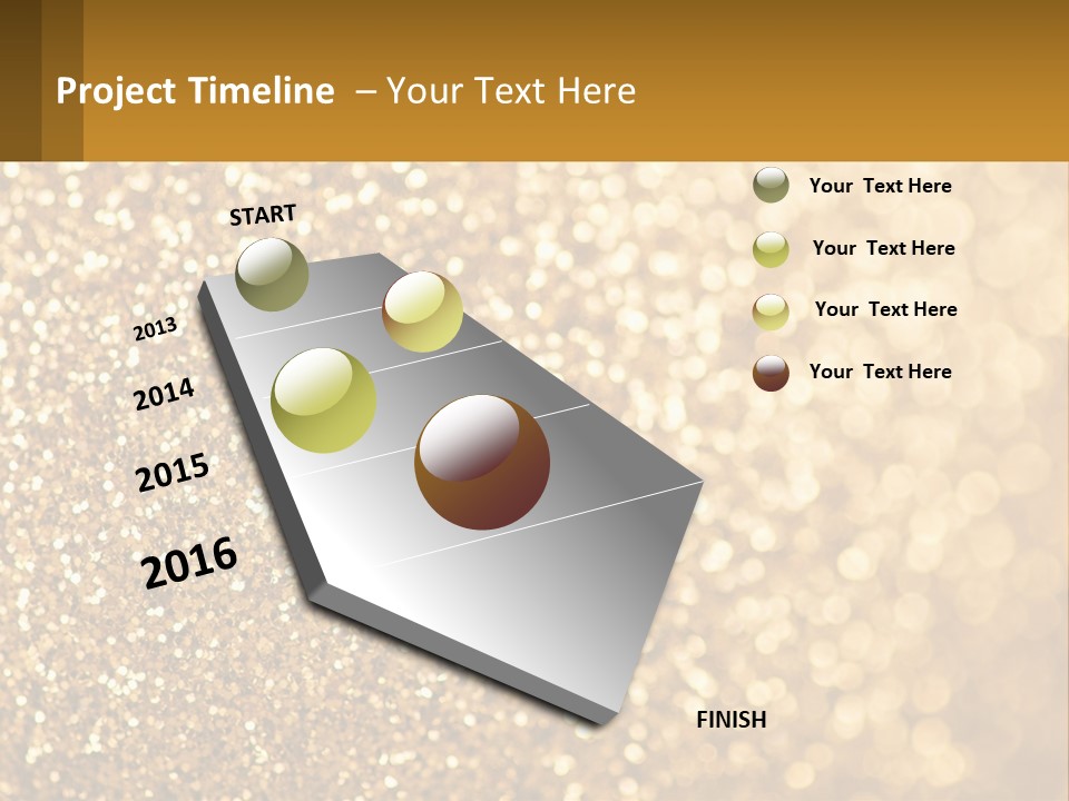 Golden Sand PowerPoint Template