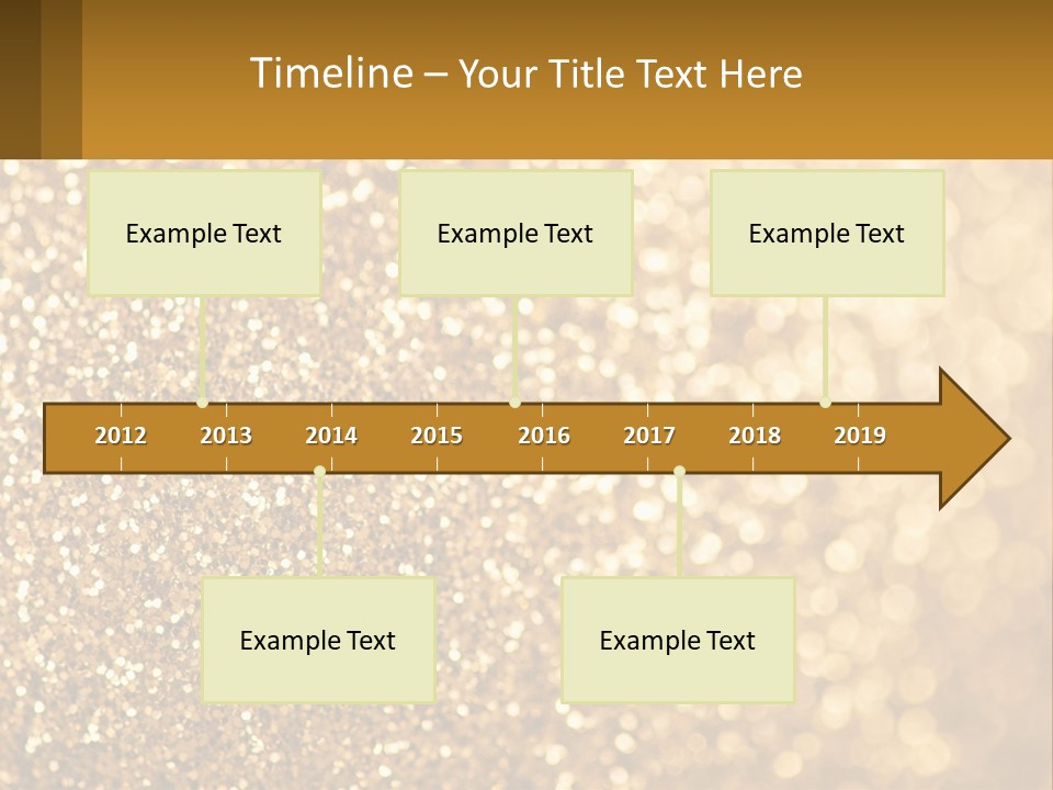 Golden Sand PowerPoint Template