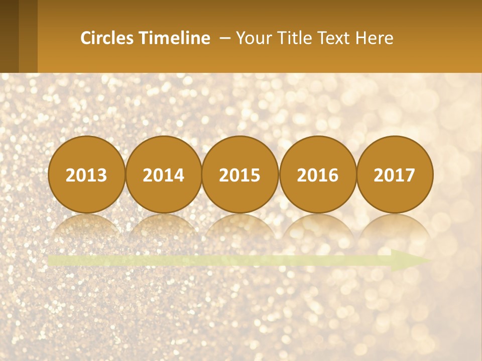 Golden Sand PowerPoint Template