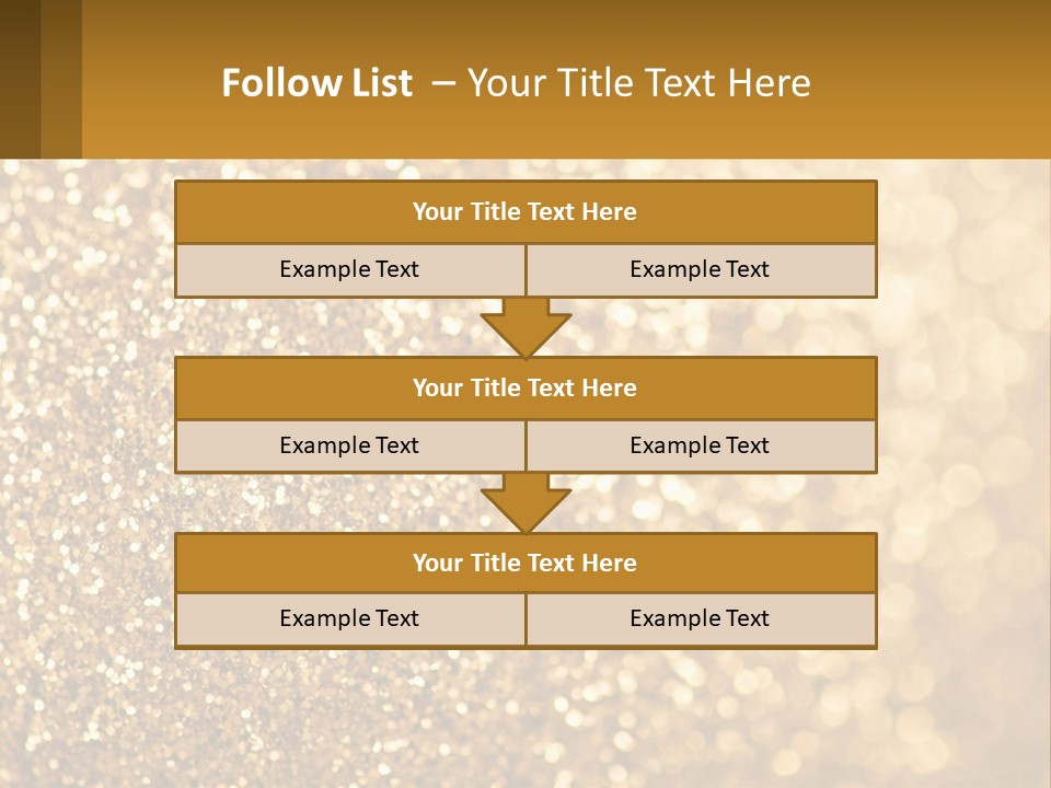 Golden Sand PowerPoint Template