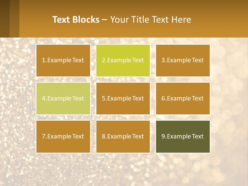 Golden Sand PowerPoint Template