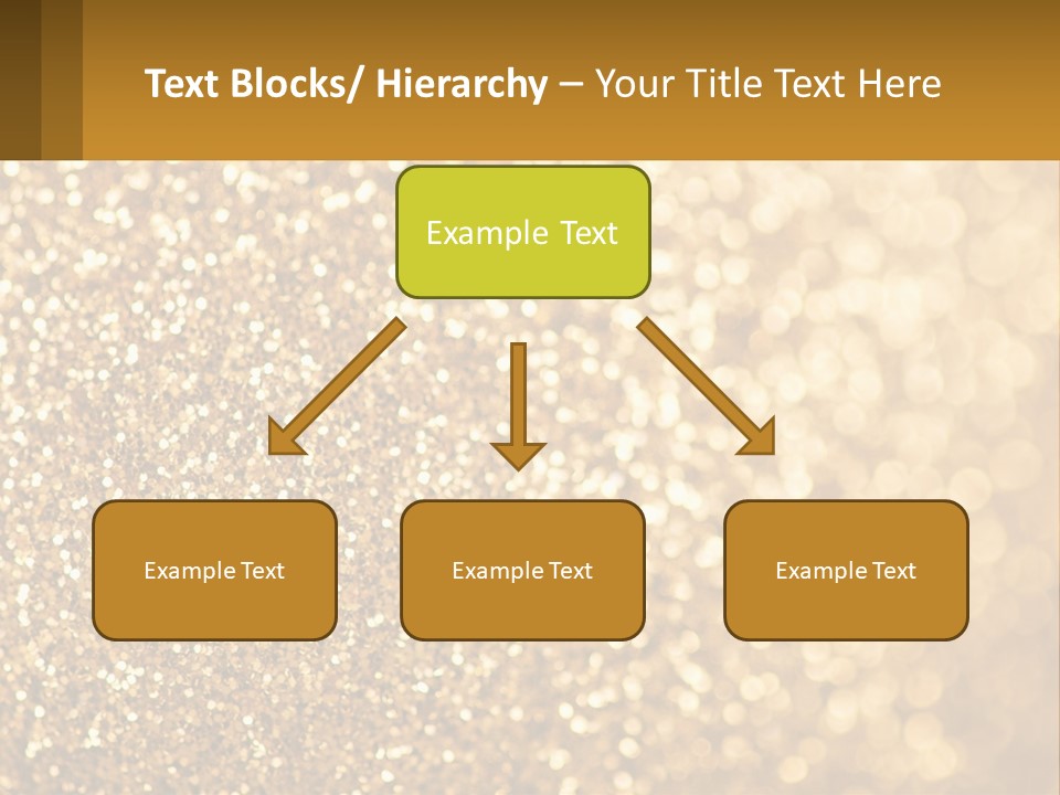 Golden Sand PowerPoint Template