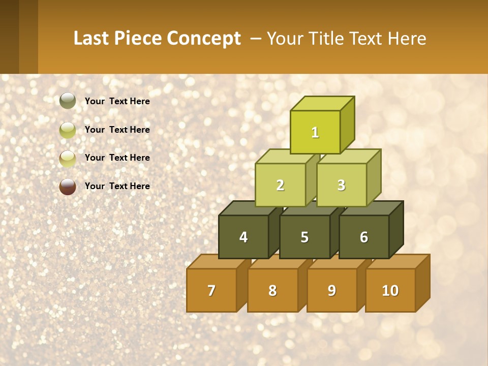 Golden Sand PowerPoint Template