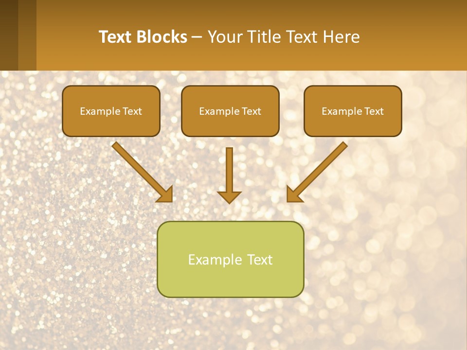 Golden Sand PowerPoint Template