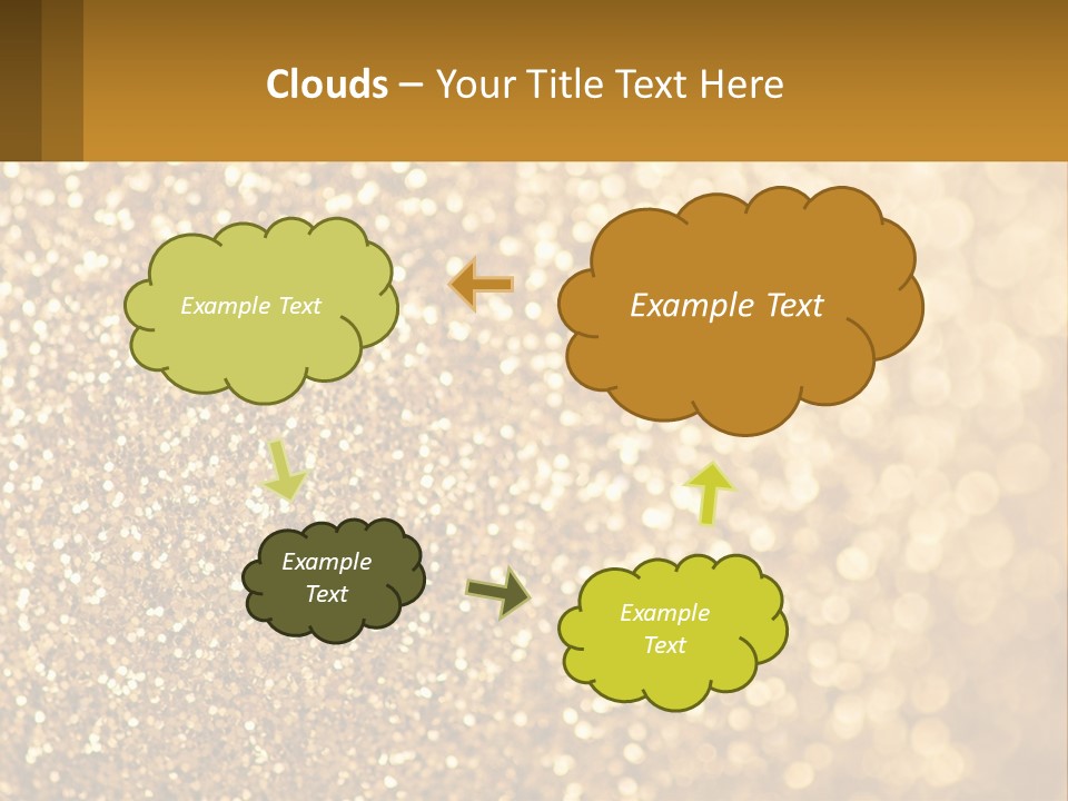 Golden Sand PowerPoint Template
