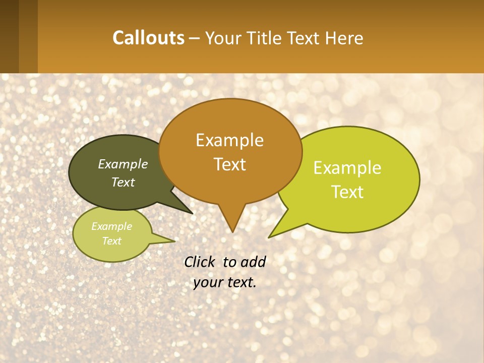 Golden Sand PowerPoint Template
