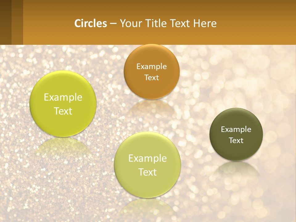 Golden Sand PowerPoint Template