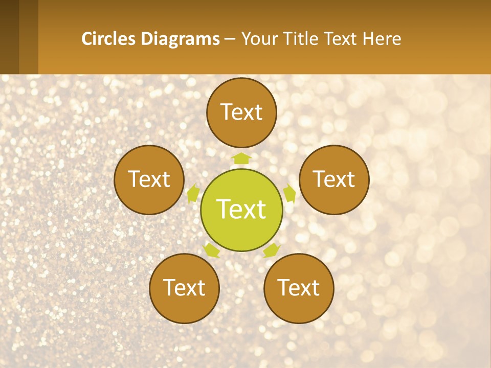 Golden Sand PowerPoint Template