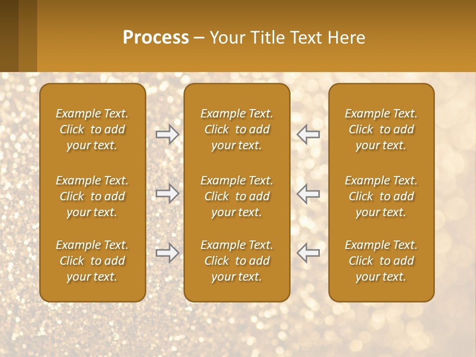 Golden Sand PowerPoint Template