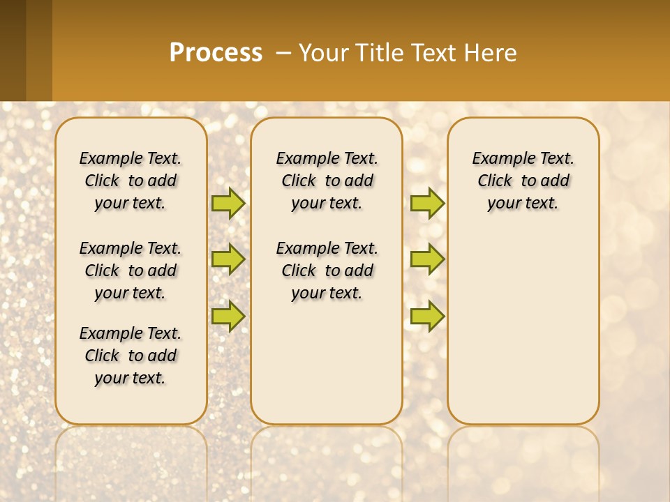 Golden Sand PowerPoint Template