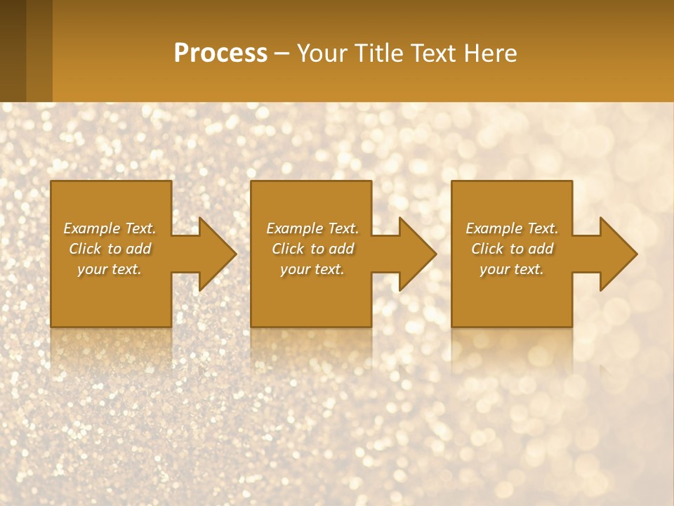 Golden Sand PowerPoint Template