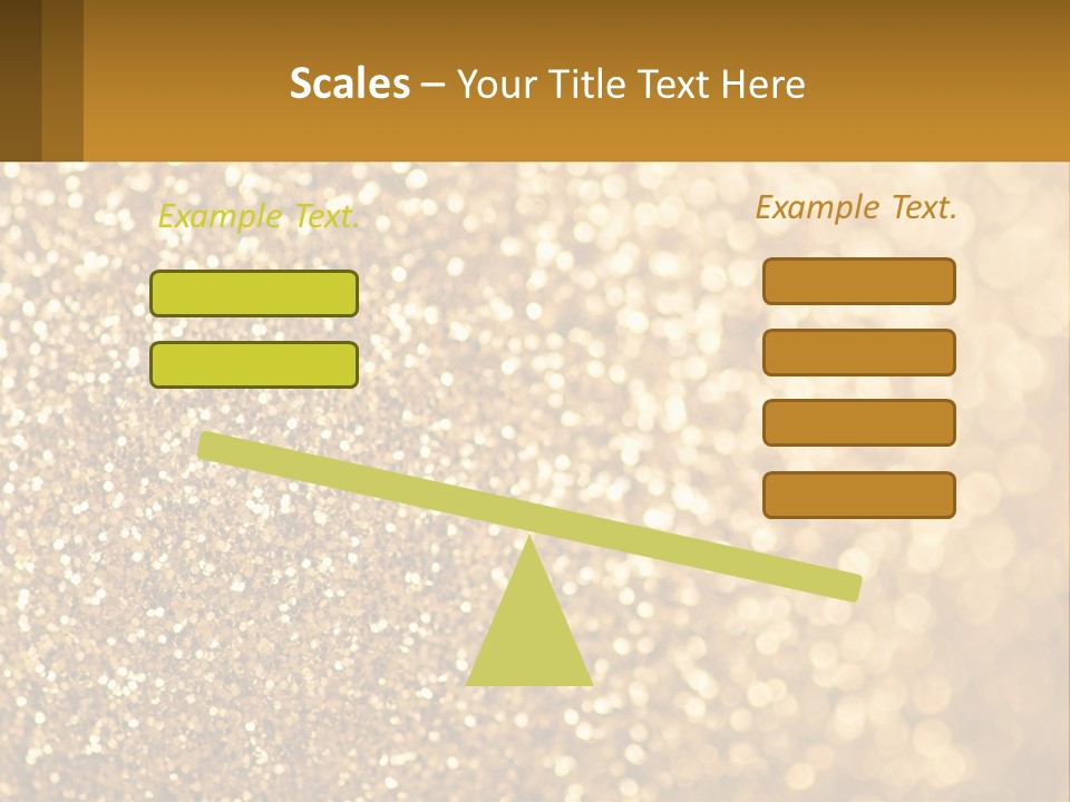 Golden Sand PowerPoint Template
