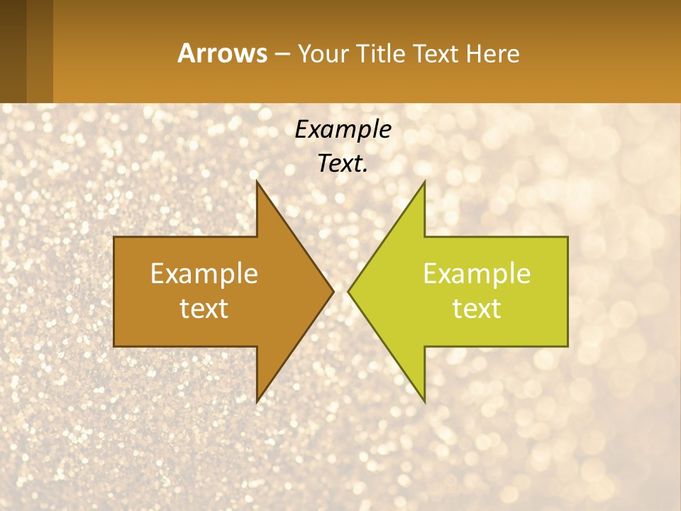 Golden Sand PowerPoint Template