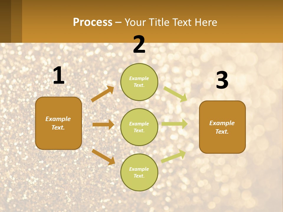Golden Sand PowerPoint Template