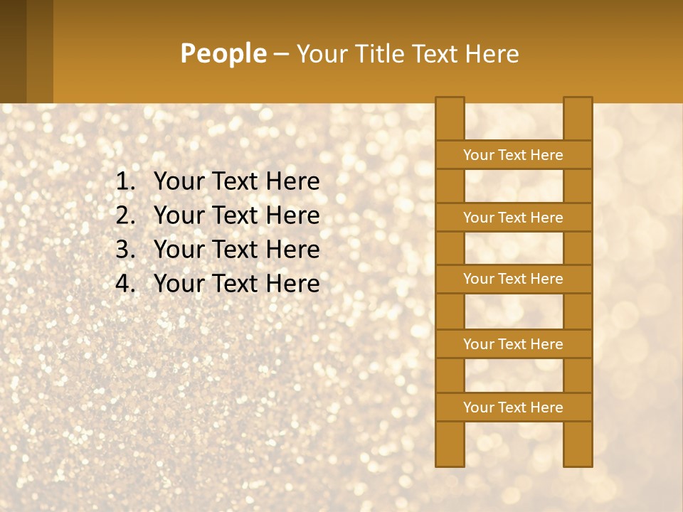Golden Sand PowerPoint Template