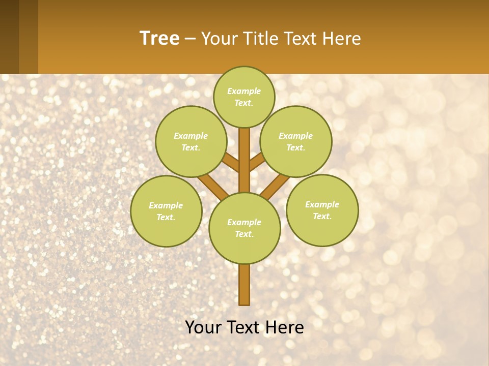 Golden Sand PowerPoint Template