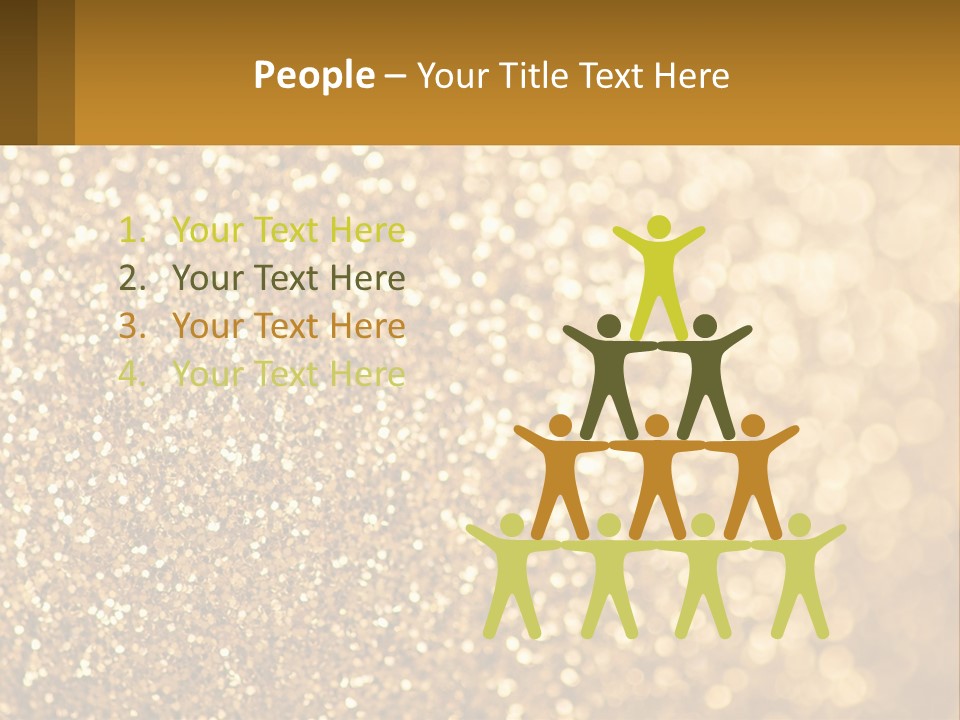 Golden Sand PowerPoint Template