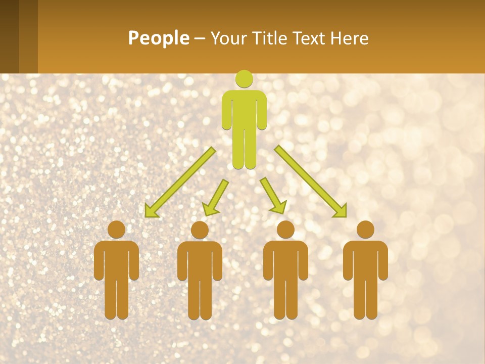 Golden Sand PowerPoint Template