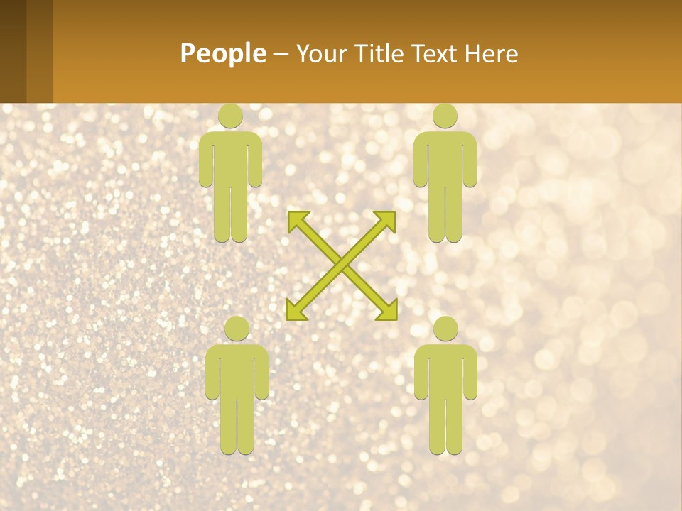 Golden Sand PowerPoint Template