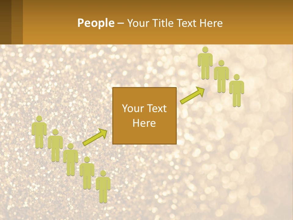 Golden Sand PowerPoint Template