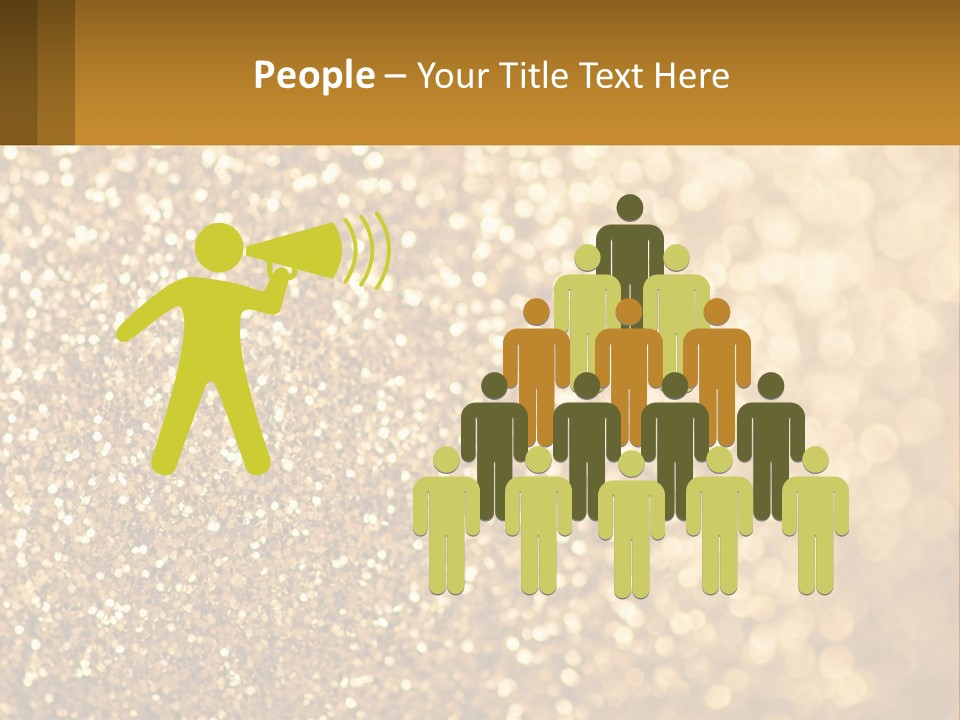 Golden Sand PowerPoint Template