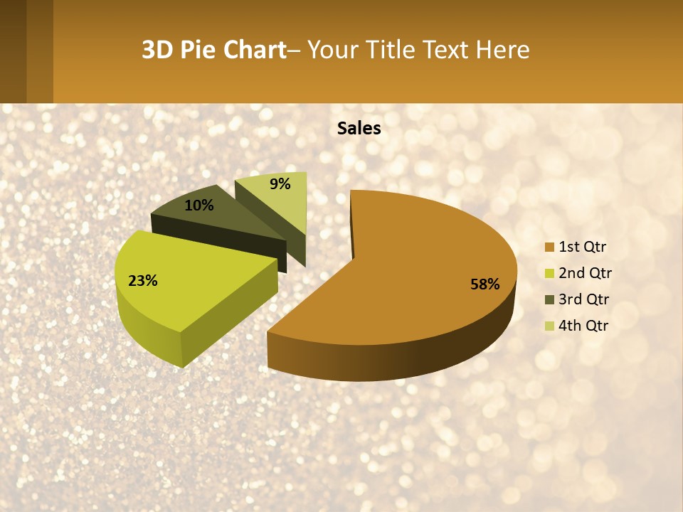 Golden Sand PowerPoint Template