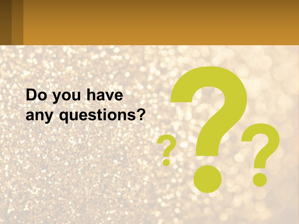 Golden Sand PowerPoint Template