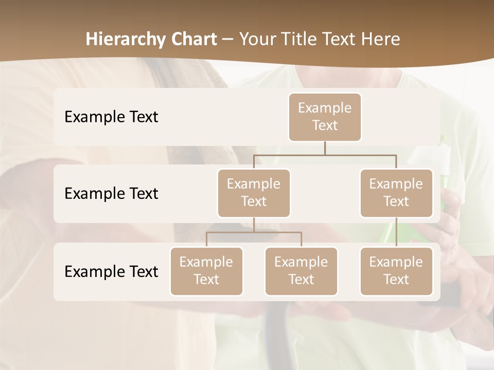 A Man And Woman Riding A Stationary Exercise Bike PowerPoint Template