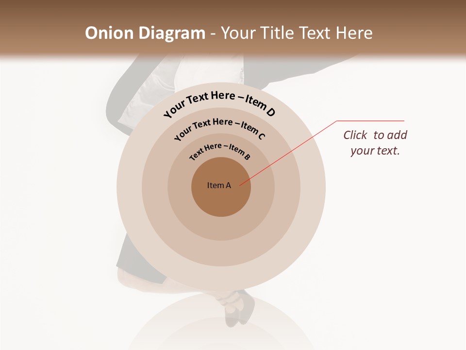 A Woman Jumping In The Air With Her Arms Outstretched PowerPoint Template