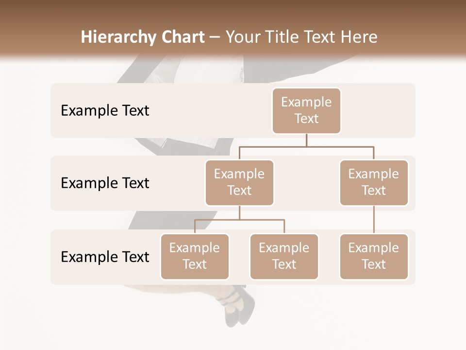 A Woman Jumping In The Air With Her Arms Outstretched PowerPoint Template