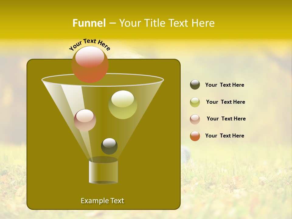 A Little Girl Laying On The Grass In A Park PowerPoint Template