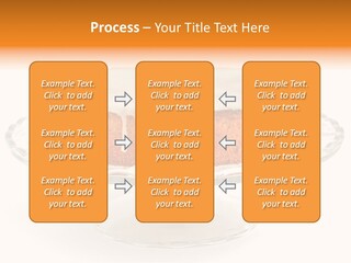 A Cake With White Icing On A Glass Plate PowerPoint Template