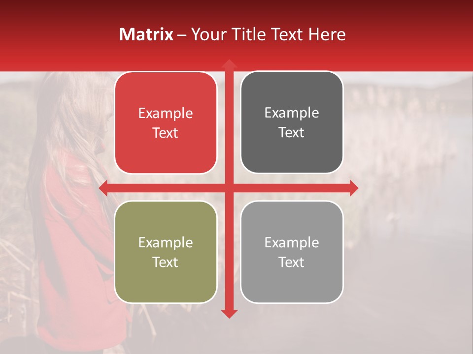 A Little Girl Standing Next To A Body Of Water PowerPoint Template