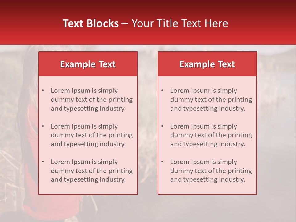 A Little Girl Standing Next To A Body Of Water PowerPoint Template