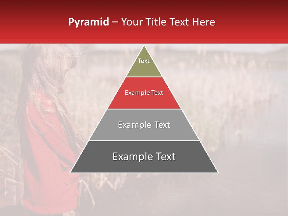 A Little Girl Standing Next To A Body Of Water PowerPoint Template