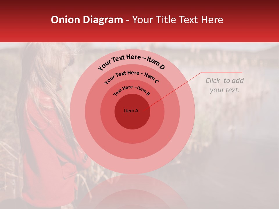 A Little Girl Standing Next To A Body Of Water PowerPoint Template