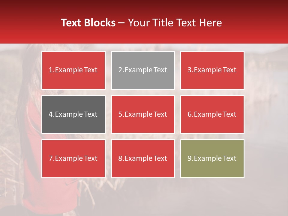 A Little Girl Standing Next To A Body Of Water PowerPoint Template