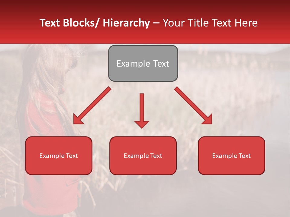 A Little Girl Standing Next To A Body Of Water PowerPoint Template