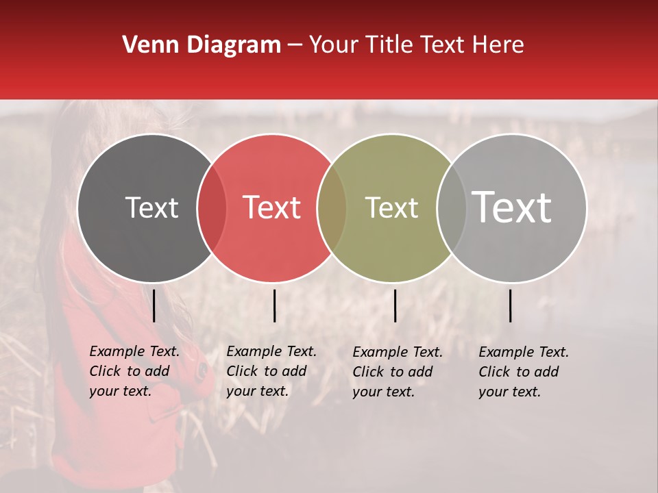 A Little Girl Standing Next To A Body Of Water PowerPoint Template