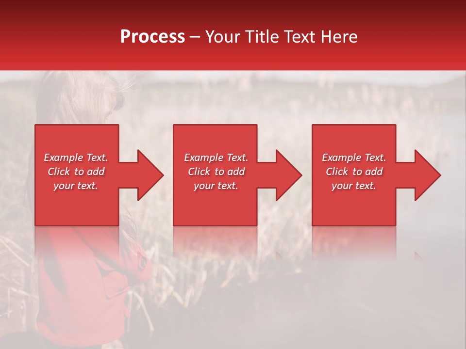 A Little Girl Standing Next To A Body Of Water PowerPoint Template