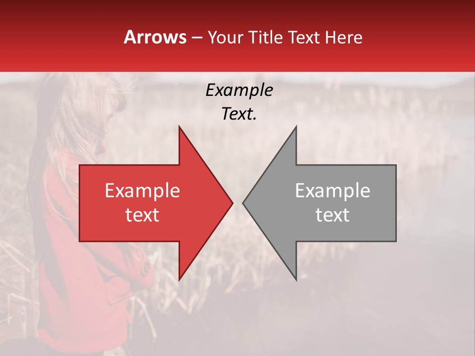 A Little Girl Standing Next To A Body Of Water PowerPoint Template