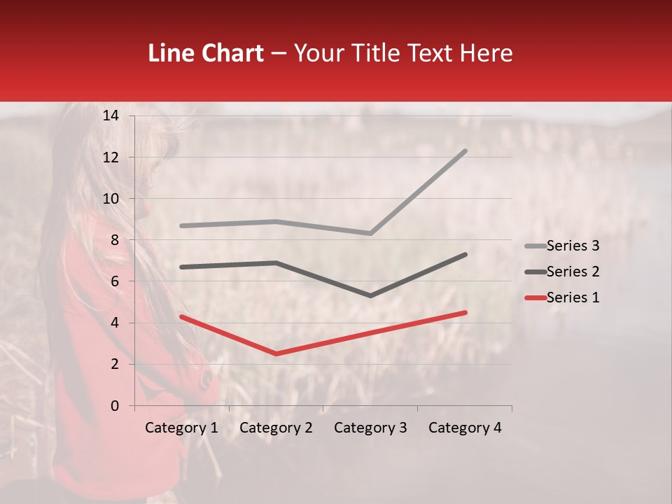 A Little Girl Standing Next To A Body Of Water PowerPoint Template