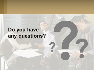 A Group Of People Sitting Around A Table With Papers PowerPoint Template