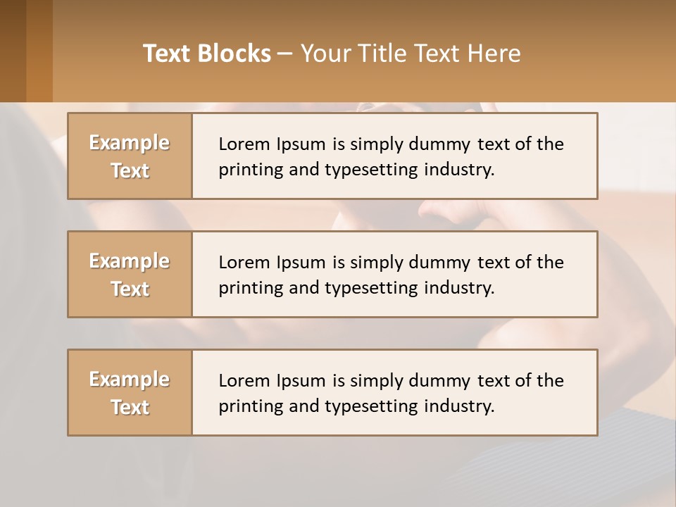 A Man Laying On A Yoga Mat With His Hand On His Head PowerPoint Template