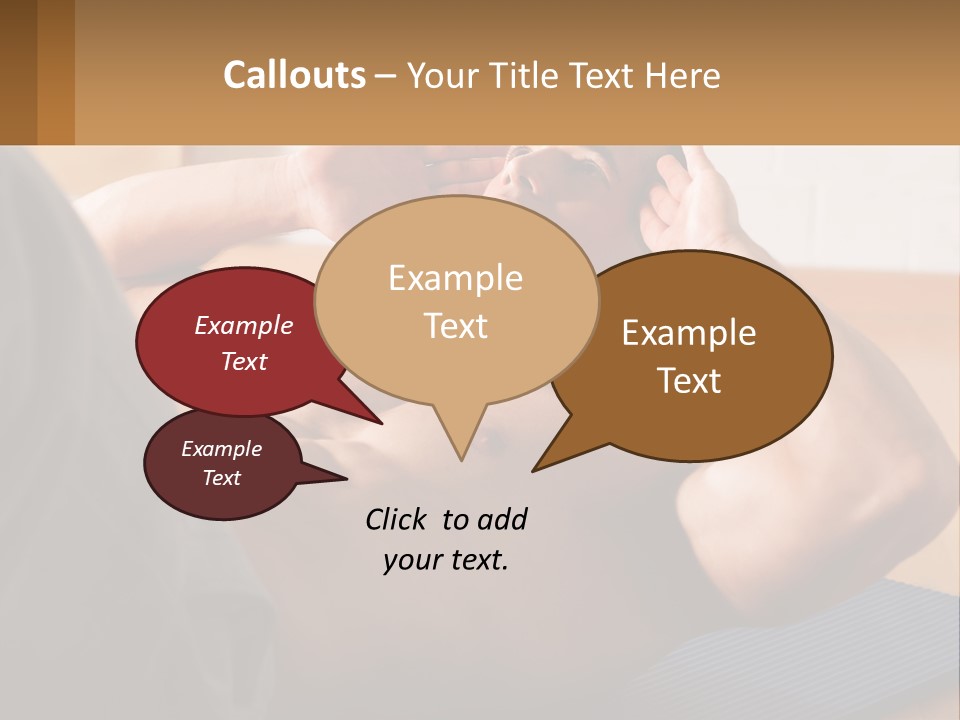 A Man Laying On A Yoga Mat With His Hand On His Head PowerPoint Template